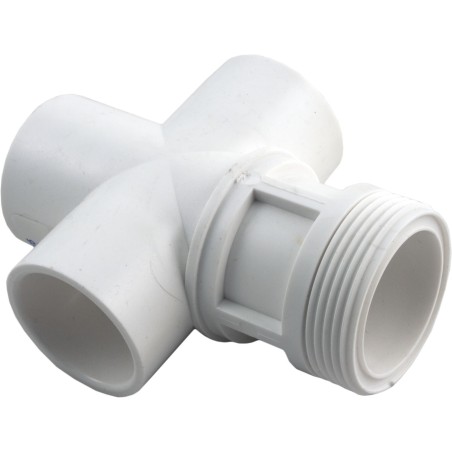 Body, Balboa Water Group HydroAir Hydroflow 3-Way Valve, 1" : 31-4021