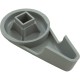 Handle, BWG HydroAir Hydroflow 3-Way Valve, 2", Gray : 31-4004GRY
