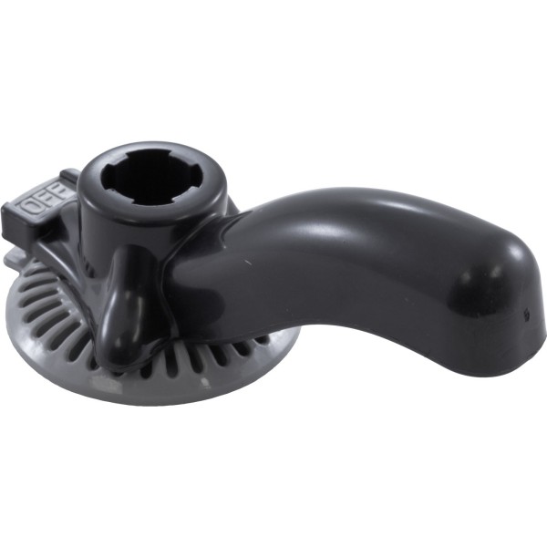 Handle, CMP Hydroseal Diverter Valve, Black with Gray Dial : 25913-204-300