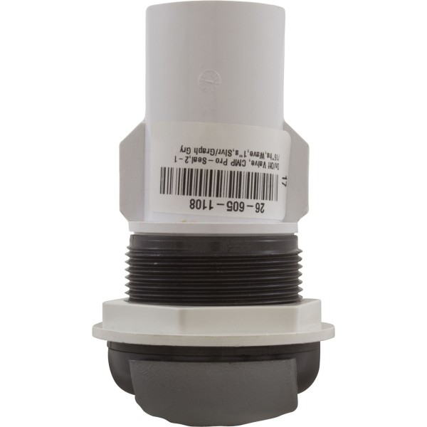 On/Off Valve, CMP Pro-Seal, 2-1/16"hs, Wave, 1"s, Slvr/Graph Gry : 25036-707-000