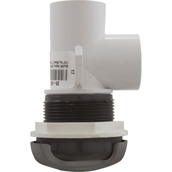 On/Off Valve, CMP Pro-Seal, 2-1/16"hs, Wave, 1"s, Slvr/Graph Gry : 25036-707-000