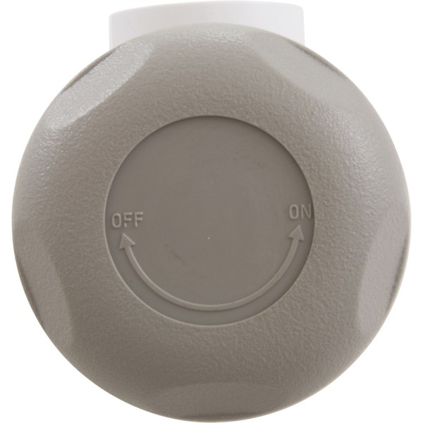 On/Off Valve, CMP Mushroom, 2-1/16"hs, Scalloped, 1"s, Gray : 25036-219-000