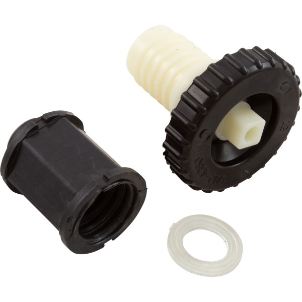 Plunger & Cap Assy, Waterway, 1" On/Off Valve : 605-4370