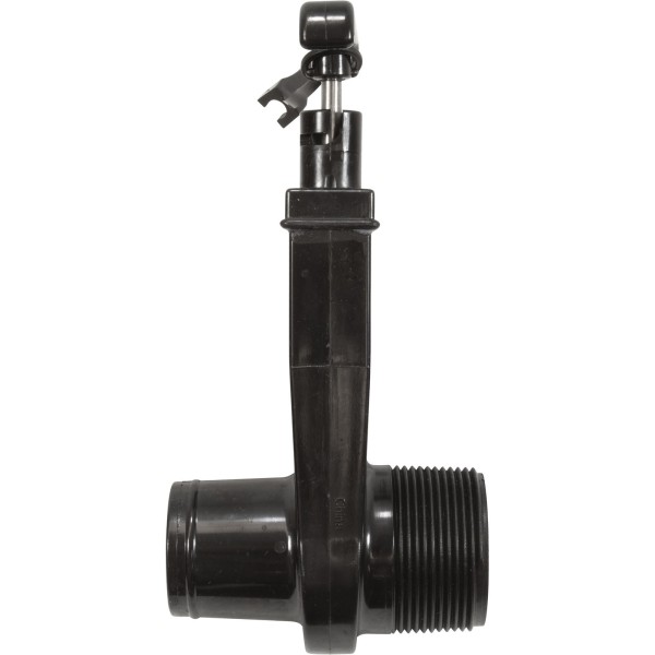 Slice Valve, 1.5In Mip X 1.5In Hose Adapter, Black : 25856-154-000