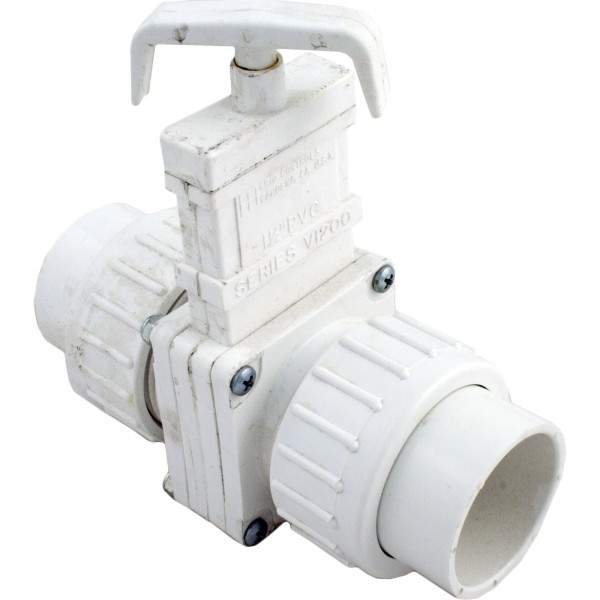 Gate Valve, Grid Controls, 1-1/2"union x 1-1/2"union : 1242