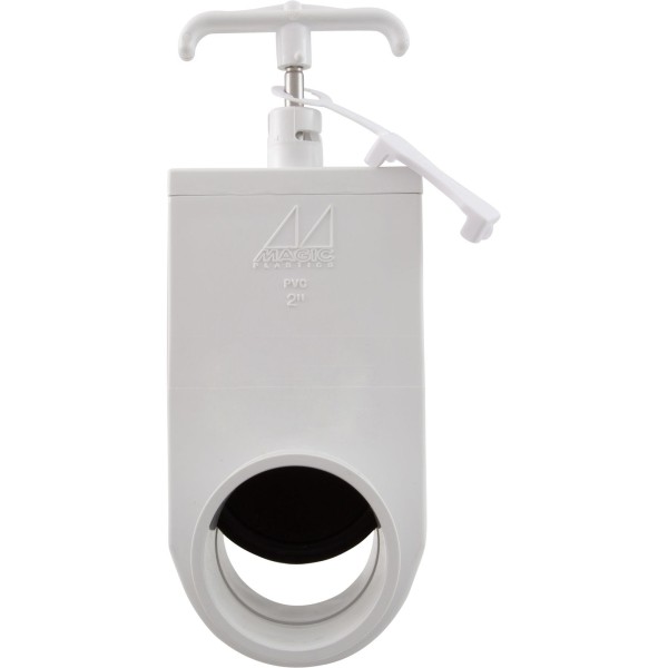 Gate Valve, UniBody, Magic, 2" Spigot x 2" Spigot, 80psi : 0402-20