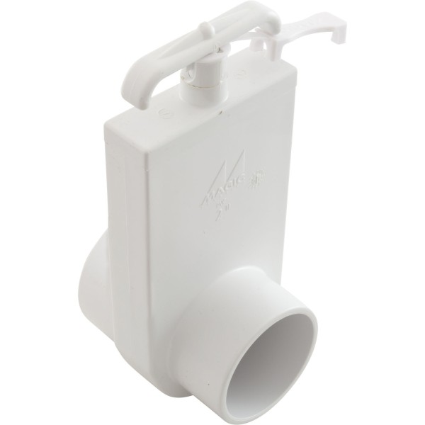 Gate Valve, UniBody, Magic, 2" Slip x 2" Spigot, 100psi : 0412-20