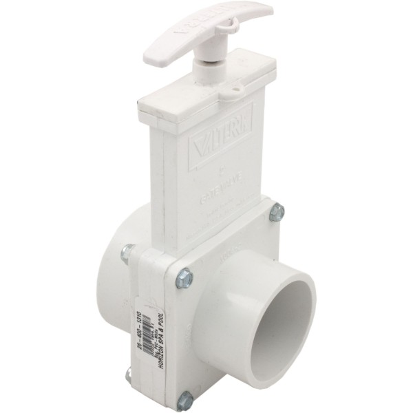 Gate Valve, 3 pc, Valterra, 2" Slip x 2" Spigot, 45psi : 6202
