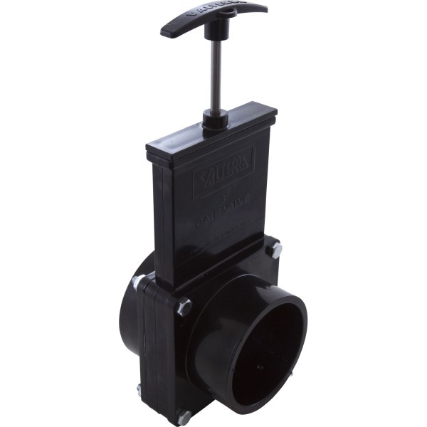 Gate Valve, 3 pc, Valterra, 3"fpt x 3"spg, 30psi, Black : 7310