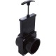 Gate Valve, 3 pc, Valterra, 3"fpt x 3"spg, 30psi, Black : 7310