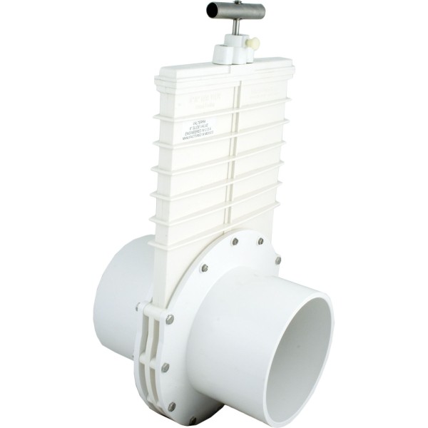 Gate Valve, 3 pc, SS Paddle, Valterra, 6"s x 6"s, 10psi : 6601