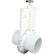 Gate Valve, 3 pc, SS Paddle, Valterra, 6"s x 6"s, 10psi : 6601