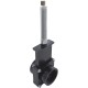 Gate Valve, 3 pc Pneumatic, Valterra, 2"fpt x 2"fpt, 40psi : 9207