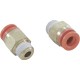 Gate Valve, 3 pc Pneumatic, Valterra, 2"fpt x 2"fpt, 40psi : 9207