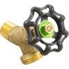 Hose Bib, 1/2" Male Pipe Thread, Brass :