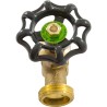Hose Bib, 1/2" Male Pipe Thread, Brass :