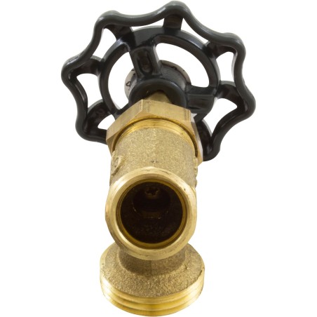 Hose Bib, 1/2" Male Pipe Thread, Brass :