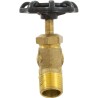 Hose Bib, 1/2" Male Pipe Thread, Brass :