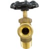 Hose Bib, 1/2" Male Pipe Thread, Brass :