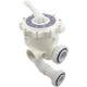 Multi-Port 2In Fpt Valve White S/M Sand : 27505-200-000
