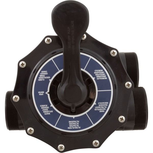 Multiport Valve, Pentair TA60, SD80, CFII26, TM, 2", w/o Unions : 263085