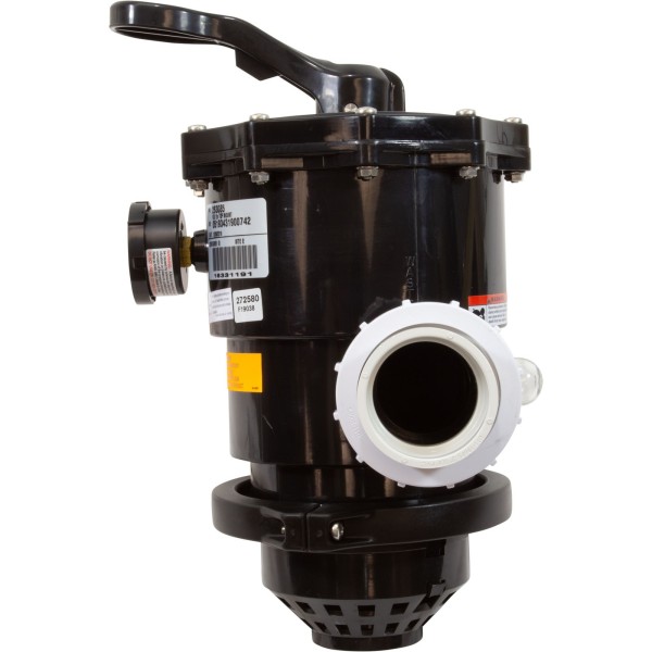 MPV, Pentair 2" Top Mount Hybrid, 6 Pos, Clamp-On, w/Fittings : 262525