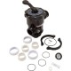 MPV, Pentair 2" Top Mount Hybrid, 6 Pos, Clamp-On, w/Fittings : 262525