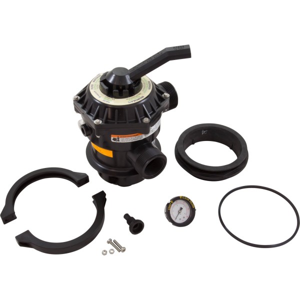 Multiport Valve, Pentair Tagelus TM 12-B, 1-1/2"bt, 6 Pos : 262504