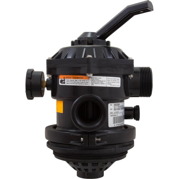 Multiport Valve, Pentair Tagelus TM 12-B, 1-1/2"bt, 6 Pos : 262504