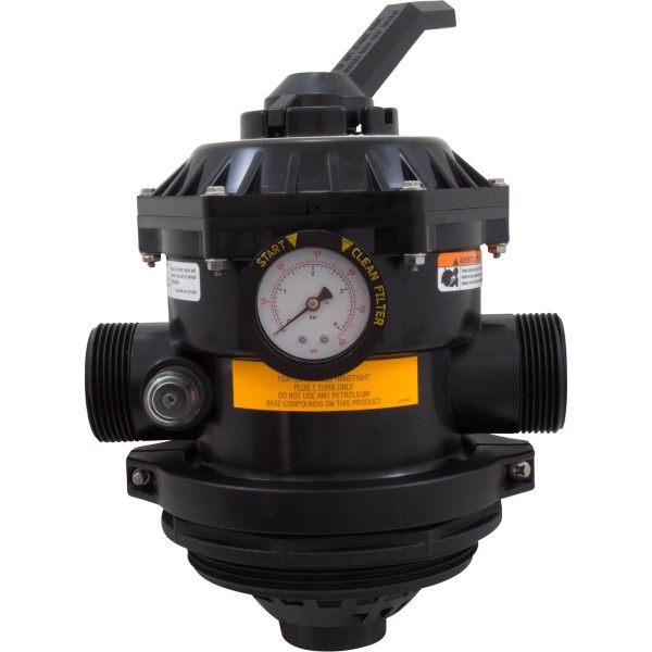 Multiport Valve, Pentair Tagelus TM 12-B, 1-1/2"bt, 6 Pos : 262504