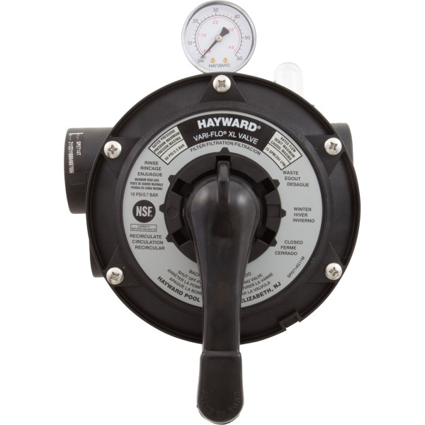 Multiport Valve, Hayward SP0714T, 1-1/2" Top Mount, 6 Pos : SP0714T
