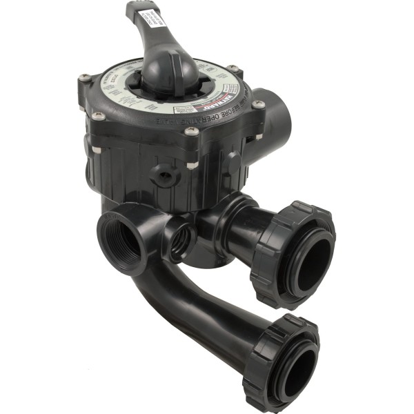 Multiport Valve, Hayward SP0710X32, 1-1/2", 6 Position : SPX0710X32
