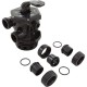 MPV, Waterco Micron Series Thd Top Mount Series, 1-1/2", 6 Pos : WC228042