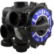 Multiport Valve, Praher SM2-HPXR50S, 2", w/Hayward Plumbing : SM2-HPXR50S