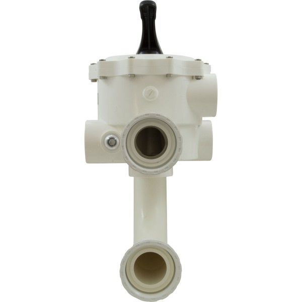 Multiport Valve, Praher SM2-SR3U, 2", w/StaRite Plumbing, Wht : SM2-SR3U