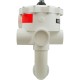 Multiport Valve, Praher SM2-SR3U, 2", w/StaRite Plumbing, Wht : SM2-SR3U