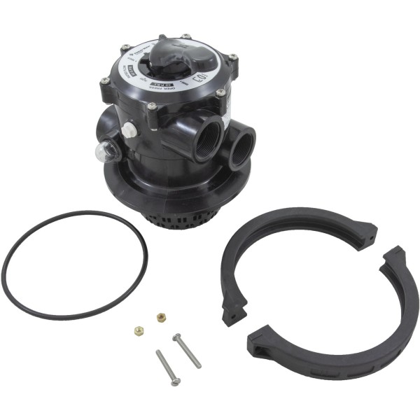 Multiport Valve, Pentair-Praher TM-12-L, 1-1/2" fpt : 261186