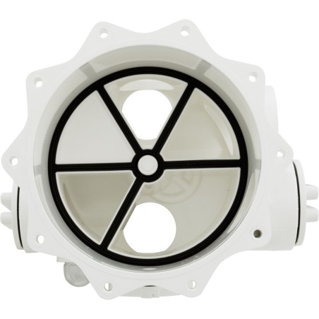 Body, Praher ABS 2" Side Mount Valves, 2"fpt, White : E-13-S2