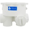 Body, Praher ABS 2" Side Mount Valves, 2"fpt, White : E-13-S2