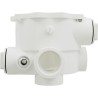 Body, Praher ABS 2" Side Mount Valves, 2"fpt, White : E-13-S2