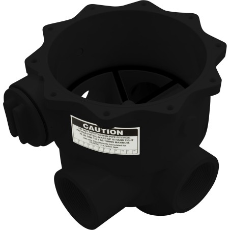 Body, Praher ABS 2" Side Mount Valves, 2"fpt, Black : E-13-S2B