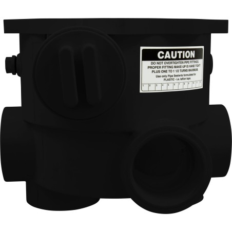 Body, Praher ABS 2" Side Mount Valves, 2"fpt, Black : E-13-S2B