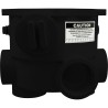 Body, Praher ABS 2" Side Mount Valves, 2"fpt, Black : E-13-S2B