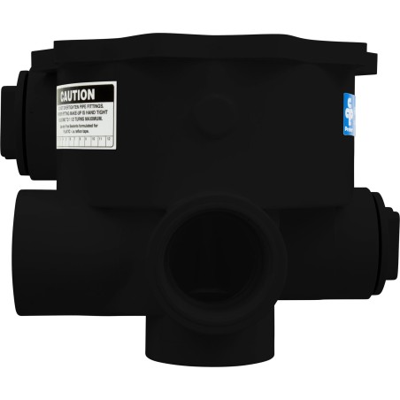 Body, Praher ABS 2" Side Mount Valves, 2"fpt, Black : E-13-S2B