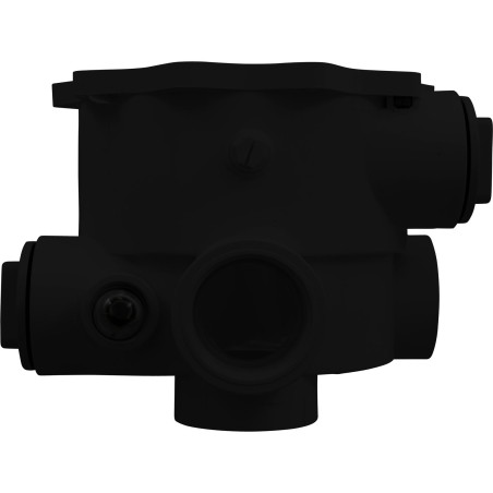 Body, Praher ABS 2" Side Mount Valves, 2"fpt, Black : E-13-S2B