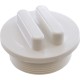 Plug, Praher ABS Side Mount Valves, 2"mpt, White : E-19-S2