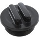 Plug, Praher ABS Side Mount Valves, 2"mpt, Black : E-19-S2B
