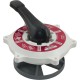 Lid Assy, Praher ABS Top/Side Mount Valves, 1-1/2", White : E-50-S1
