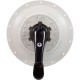 Lid Assy, Praher ABS Top/Side Mount Valve, 3", w/Gasket, Wht : 130711