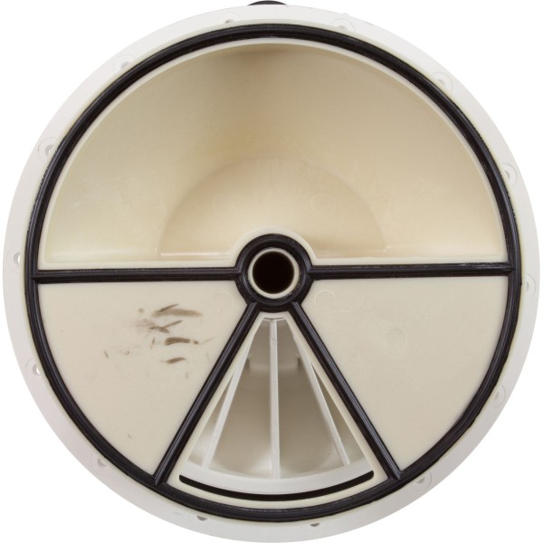 Lid Assy, Praher ABS Top/Side Mount Valve, 3", w/Gasket, Wht : 130711